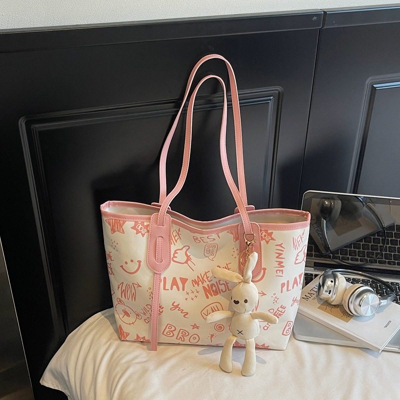 Large Capacity Shoulder Tote Bag view 3