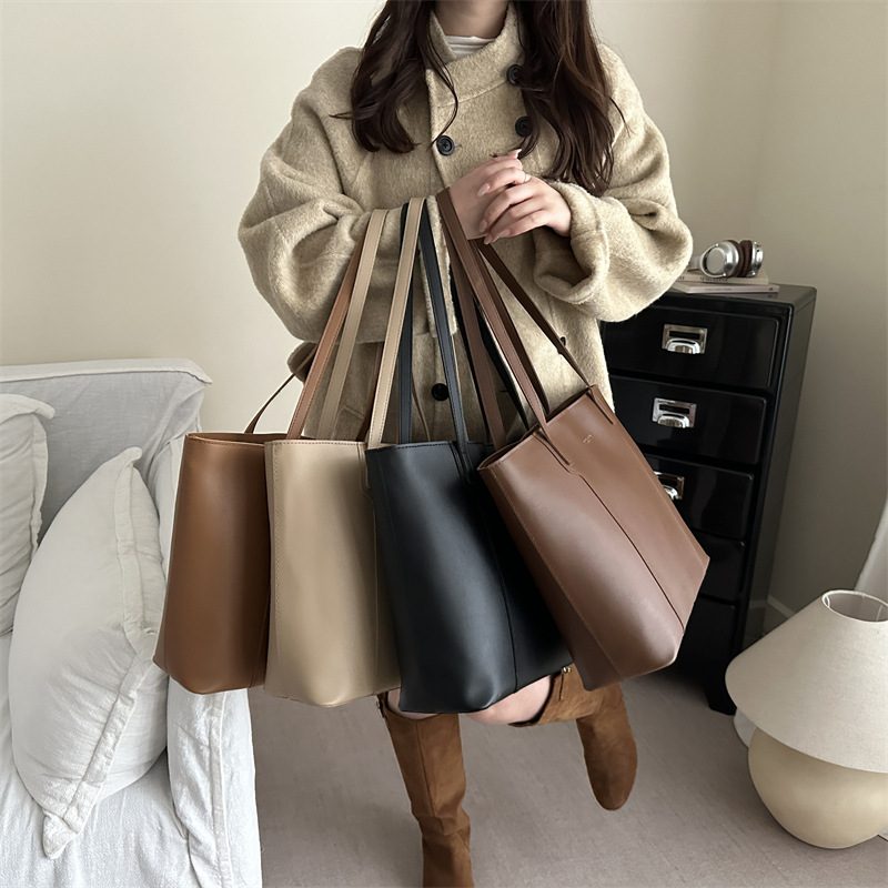 Large Capacity Top-Handle Tote Bag