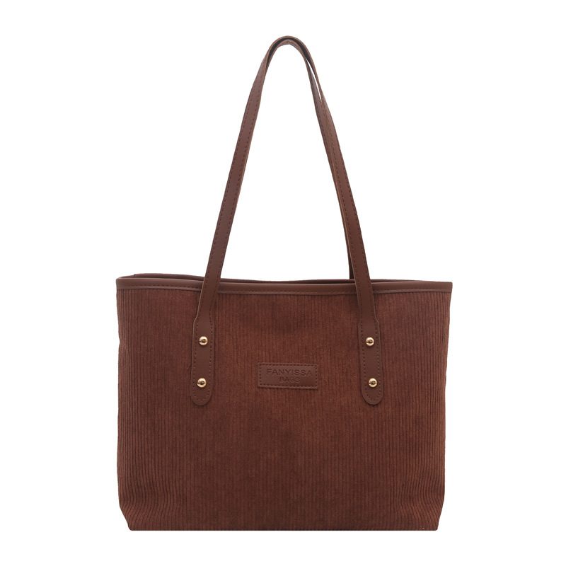 Solid Color Top-Handle Tote Bag view 8
