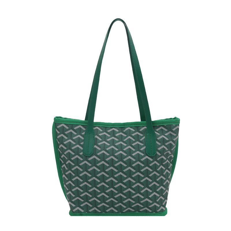 Printed Top-Handle Shoulder Tote Bag view 7