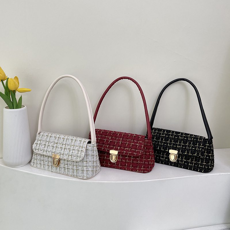 Minimalist Top-Handle Underarm Shoulder Bag