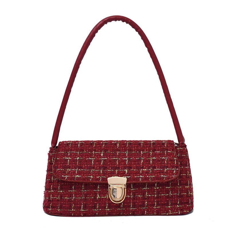 Minimalist Top-Handle Underarm Shoulder Bag view 5