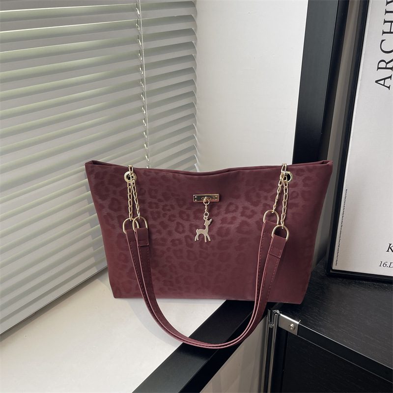 Leopard Large Capacity Tote Underarm Bag view 4