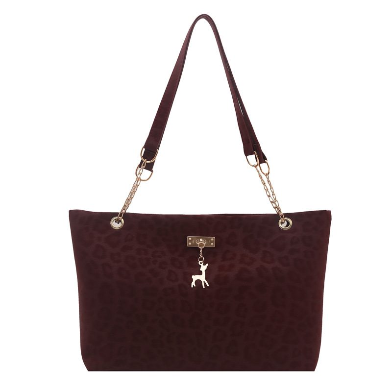 Leopard Large Capacity Tote Underarm Bag view 9