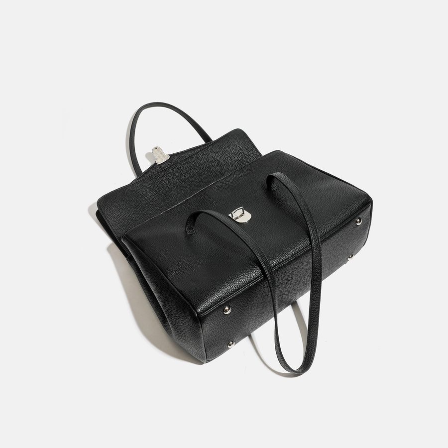 Minimalist Large-Capacity Shoulder Tote Bag view 3