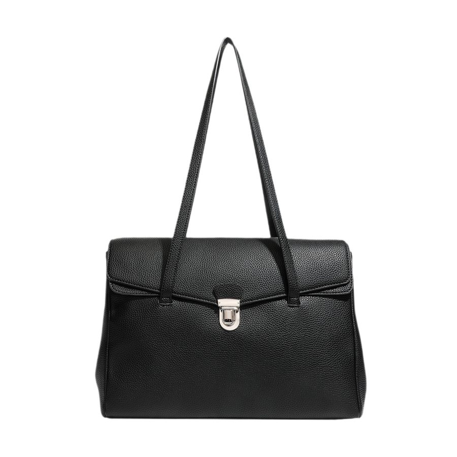 Minimalist Large-Capacity Shoulder Tote Bag view 4
