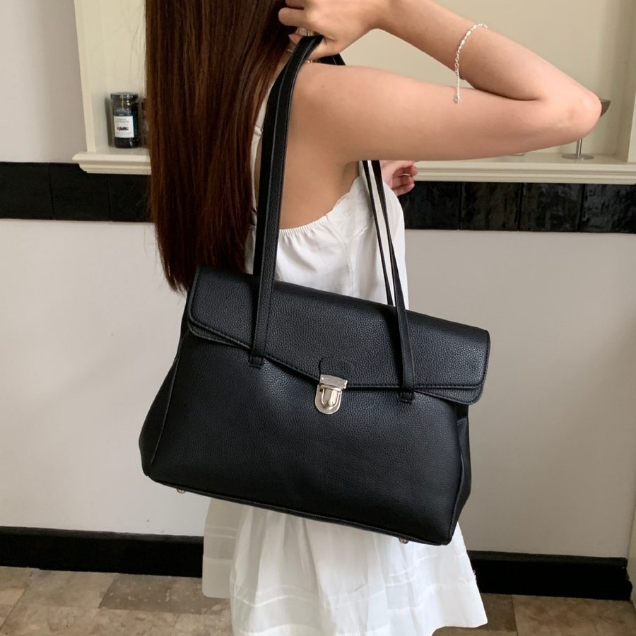 Off-White Flap Shoulder Tote Bag view 2