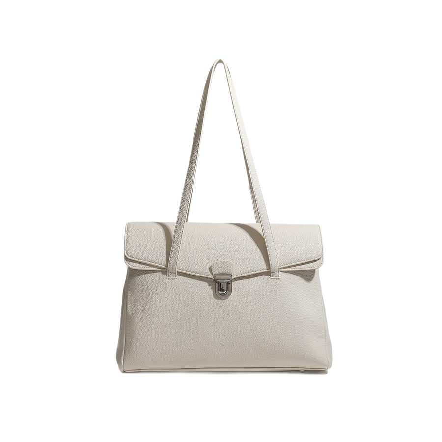Off-White Flap Shoulder Tote Bag view 5