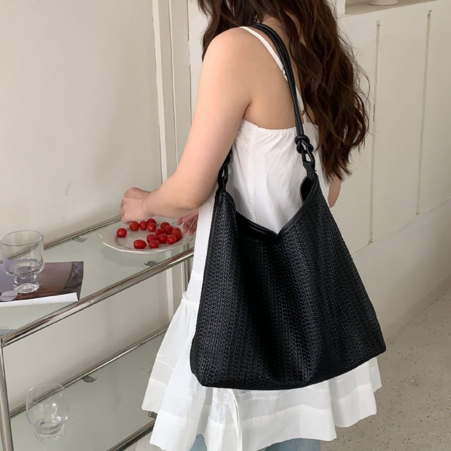 Minimalist Commuter Shoulder Tote Bag