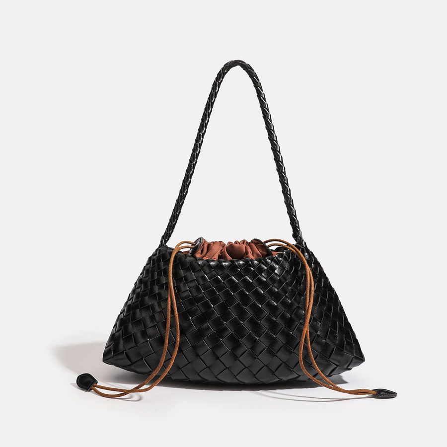 Handwoven Letter Shoulder Bag view 8