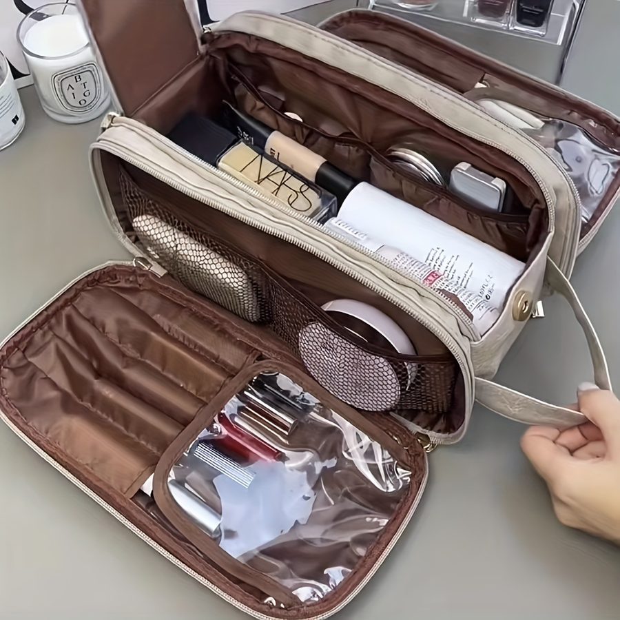 Trousse de maquillage de voyage imperméable view 6