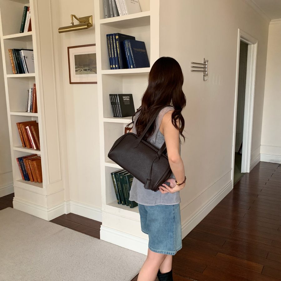 Sac épaule Boston en cuir PU view 4