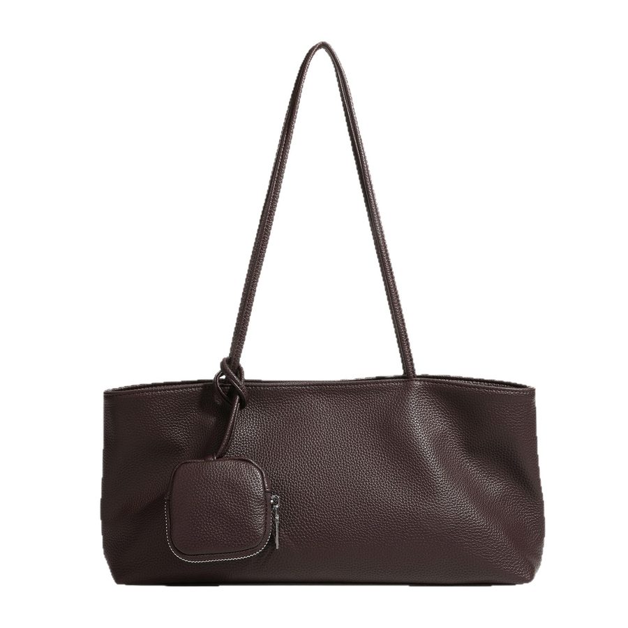 Nylon Baguette Tote Bag view 5