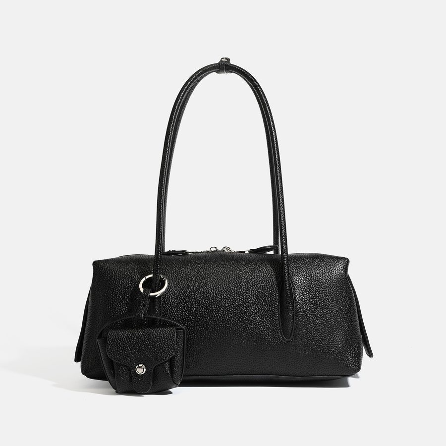 Bowling Top-Handle Shoulder Bag Minimalist Commuter view 2