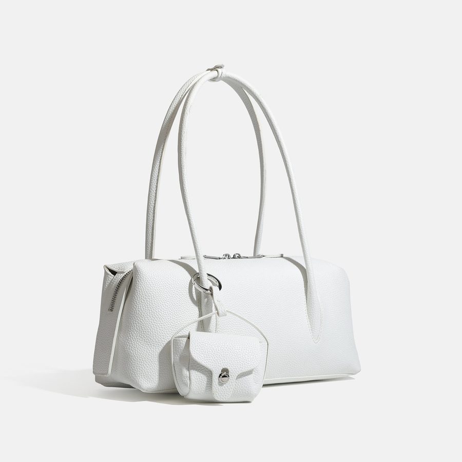 Bowling Top-Handle Shoulder Bag Minimalist Commuter view 5