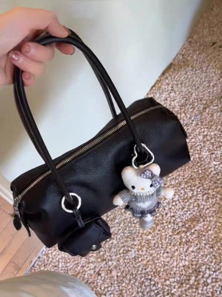 Bowling Top-Handle Shoulder Bag Minimalist Commuter view 6