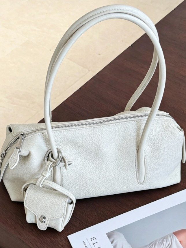 Bowling Top-Handle Shoulder Bag Minimalist Commuter view 7