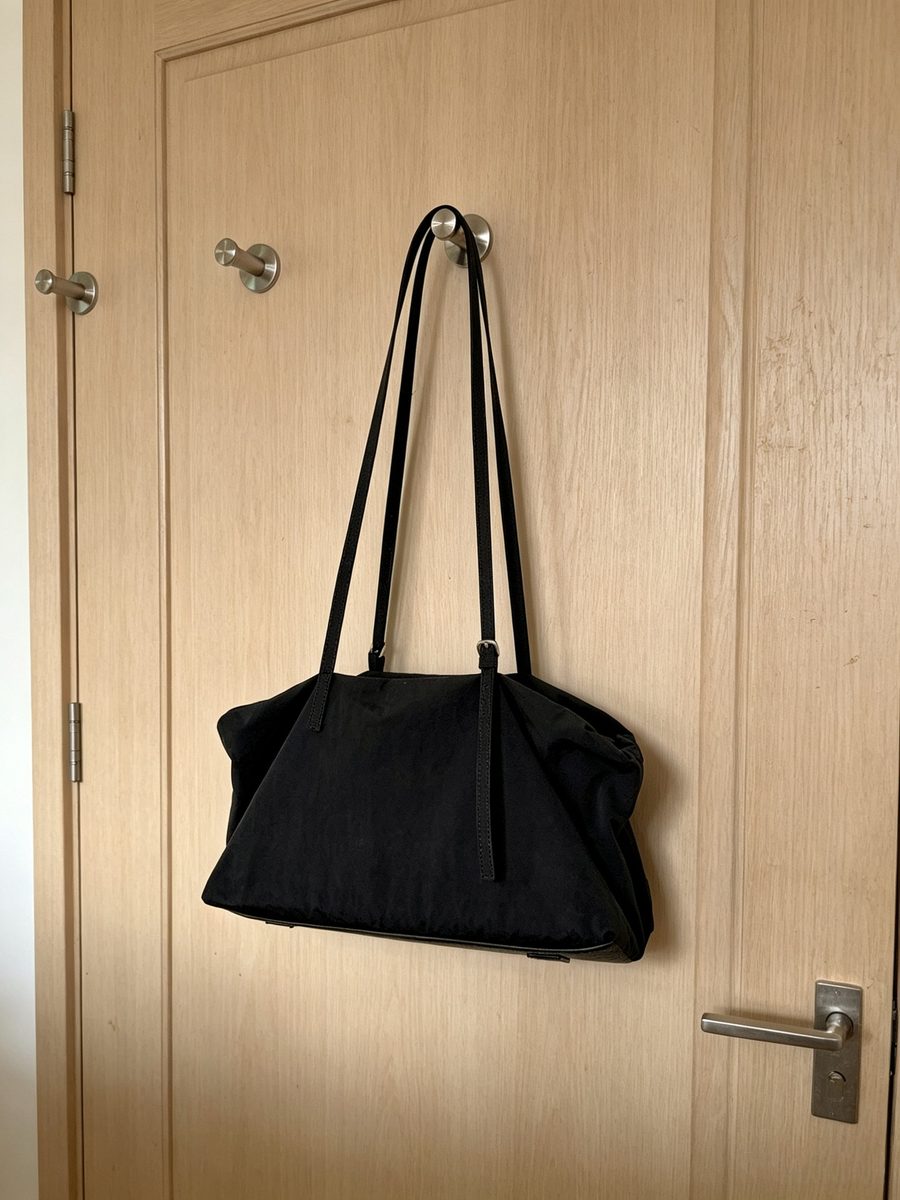 Nylon Pillow Tote Large Capacity Top-Handle Shoulder view 6