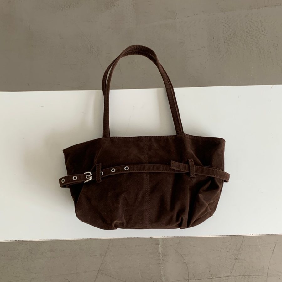 Vintage Matte Large Tote Handbag