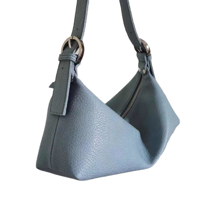 Tas Bahu Baguette Kulit Lembut Litchi view 5