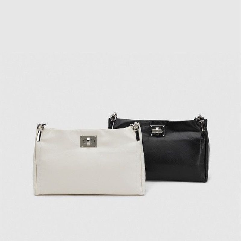 PU Leather Large Tote Shoulder Bag