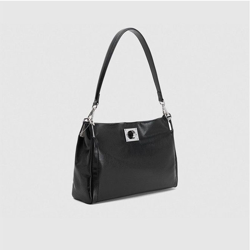 PU Leather Large Tote Shoulder Bag view 3