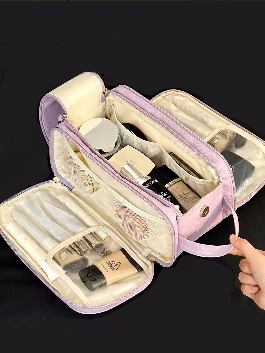 Large Travel Makeup Toiletry Bag view 5