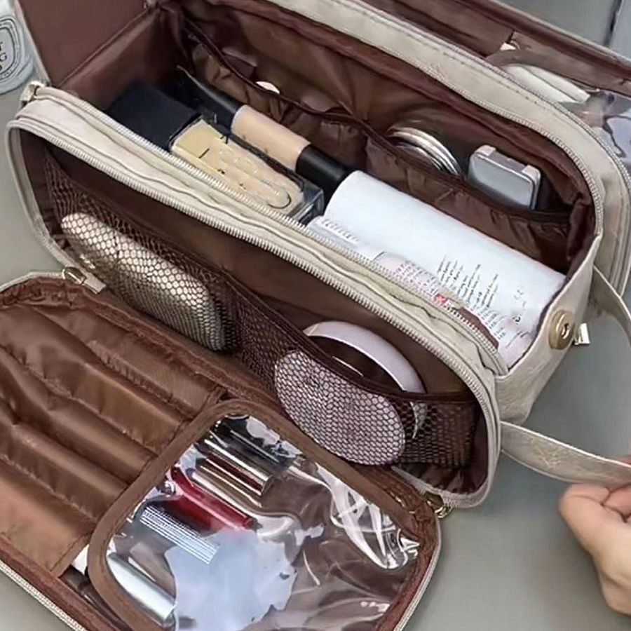 Large Travel Makeup Toiletry Bag view 6