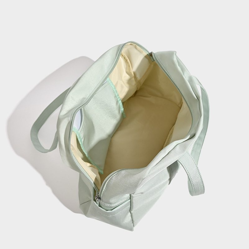 Nylon Boston Shoulder Tote Bag view 4