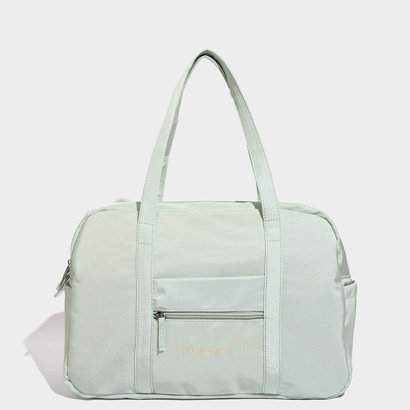 Nylon Boston Shoulder Tote Bag view 7