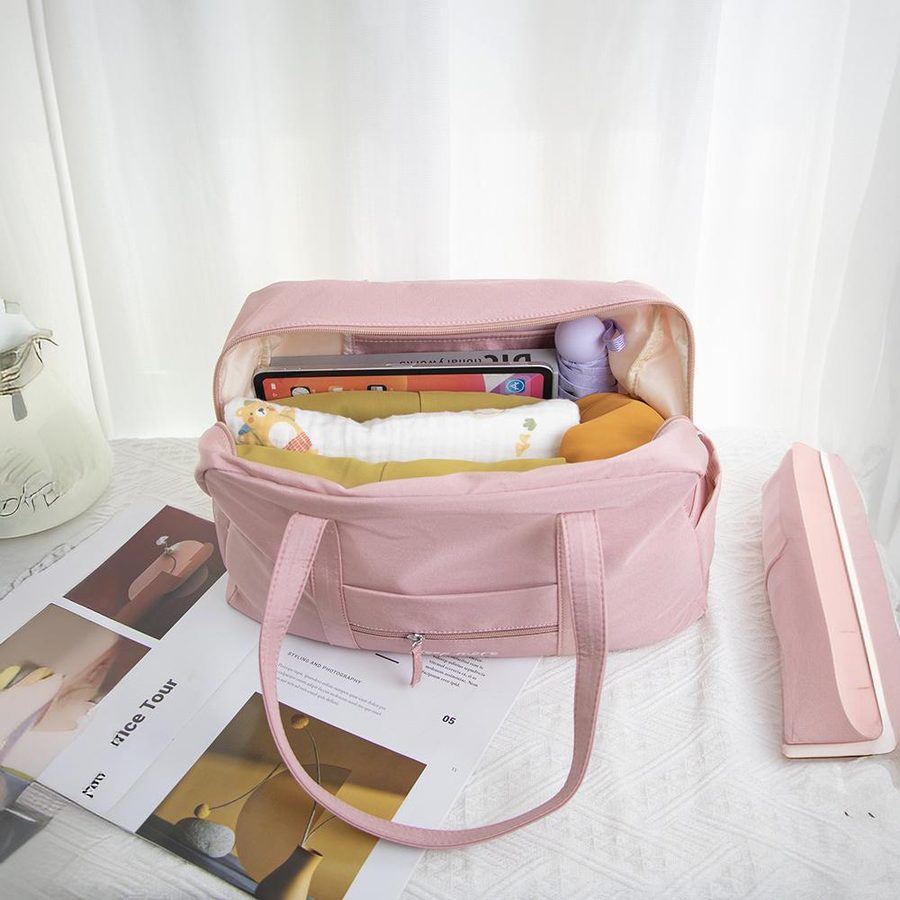 Nylon Canvas Travel Tote Bag view 4