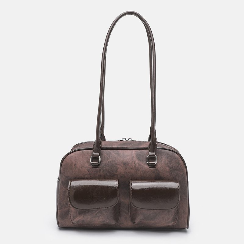Retro Bowling Top-Handle Shoulder Bag view 11