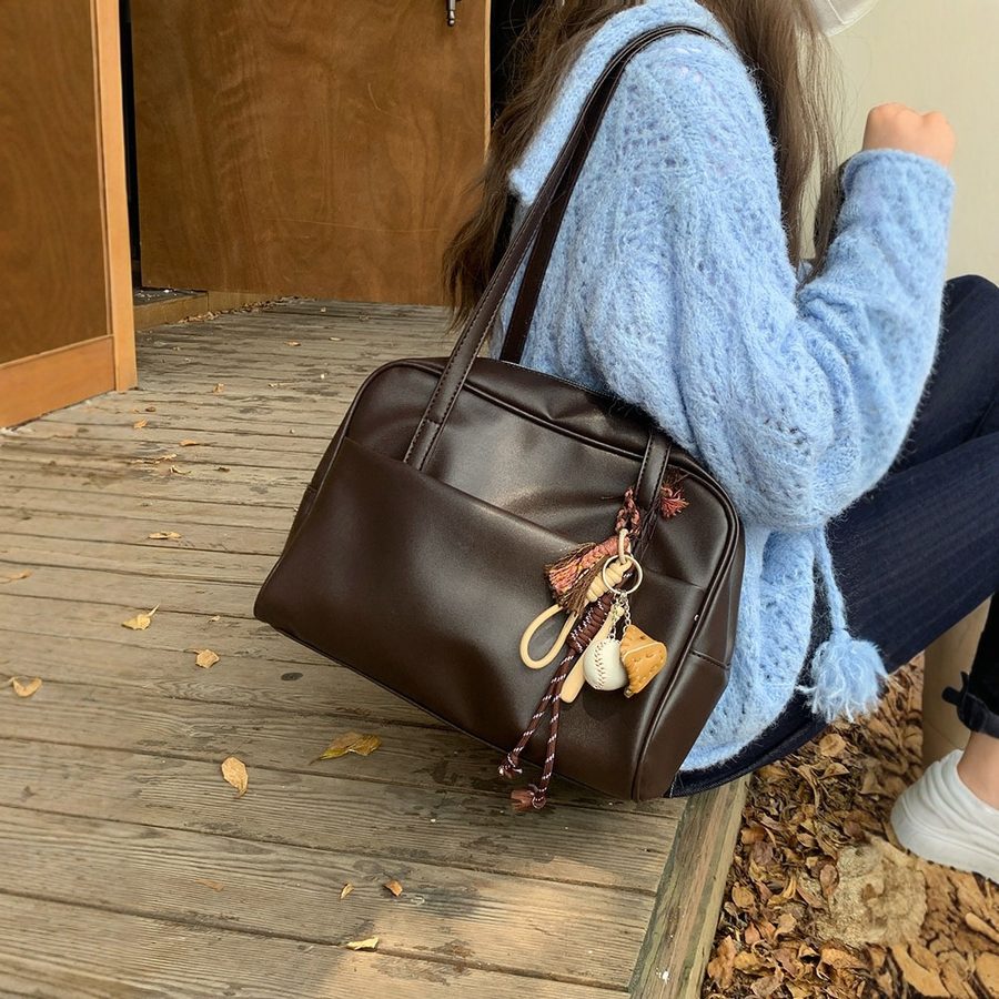 Retro Shoulder Tote Bag Large Capacity