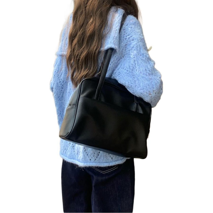 Retro Shoulder Tote Bag Large Capacity view 5