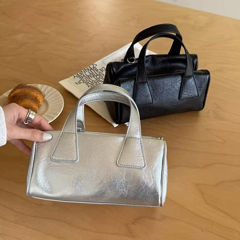 Retro Baguette Tote Shoulder Bag