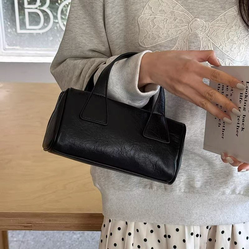 Retro Baguette Tote Shoulder Bag view 2