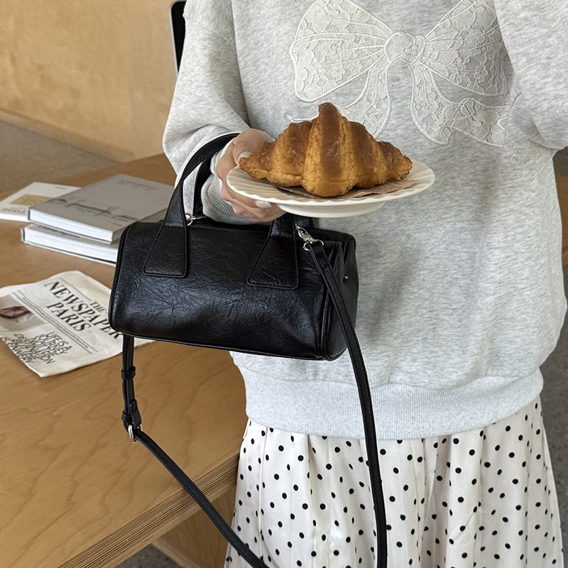 Retro Baguette Tote Shoulder Bag view 7