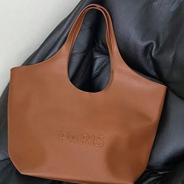 Retro Large Tote Shoulder Bag view 4