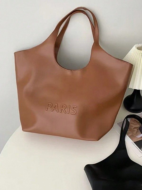 Retro Large Tote Shoulder Bag view 5