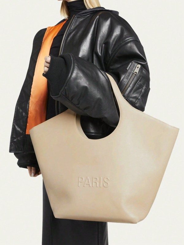 Retro Large Tote Shoulder Bag view 6