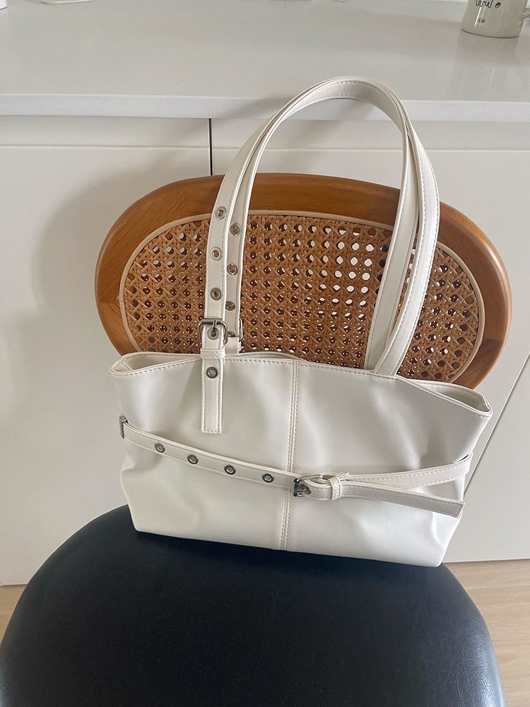 Retro Large Tote Commuter Bag view 7