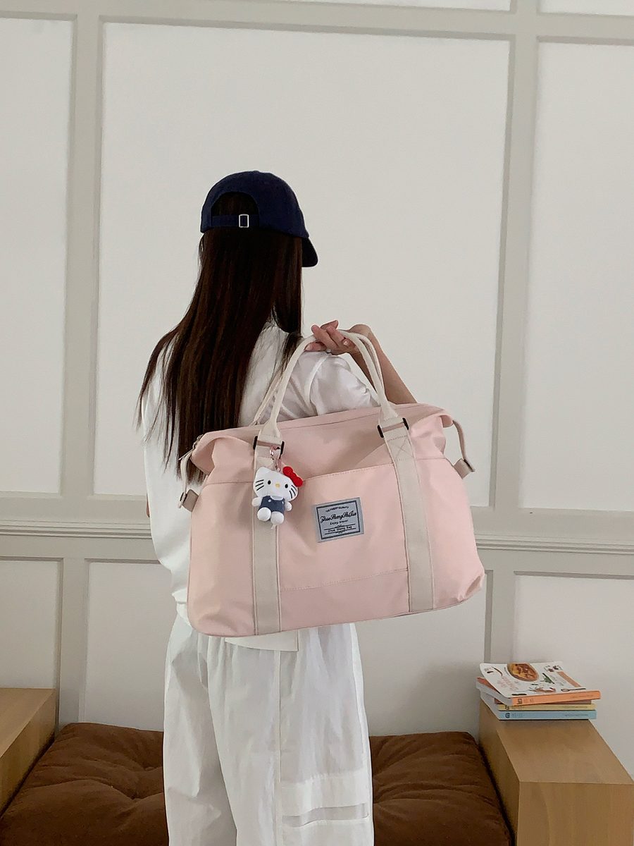 Tas Duffel Perjalanan Kapasitas Besar Gagang Atas view 3