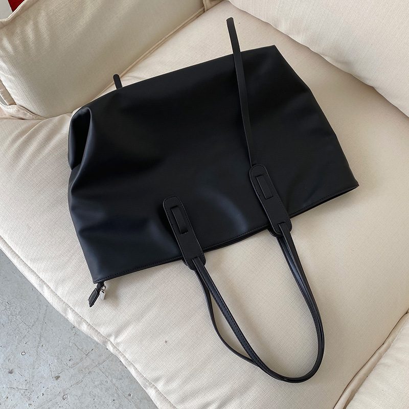 Waterproof Soft PU Tote Shoulder Bag view 7