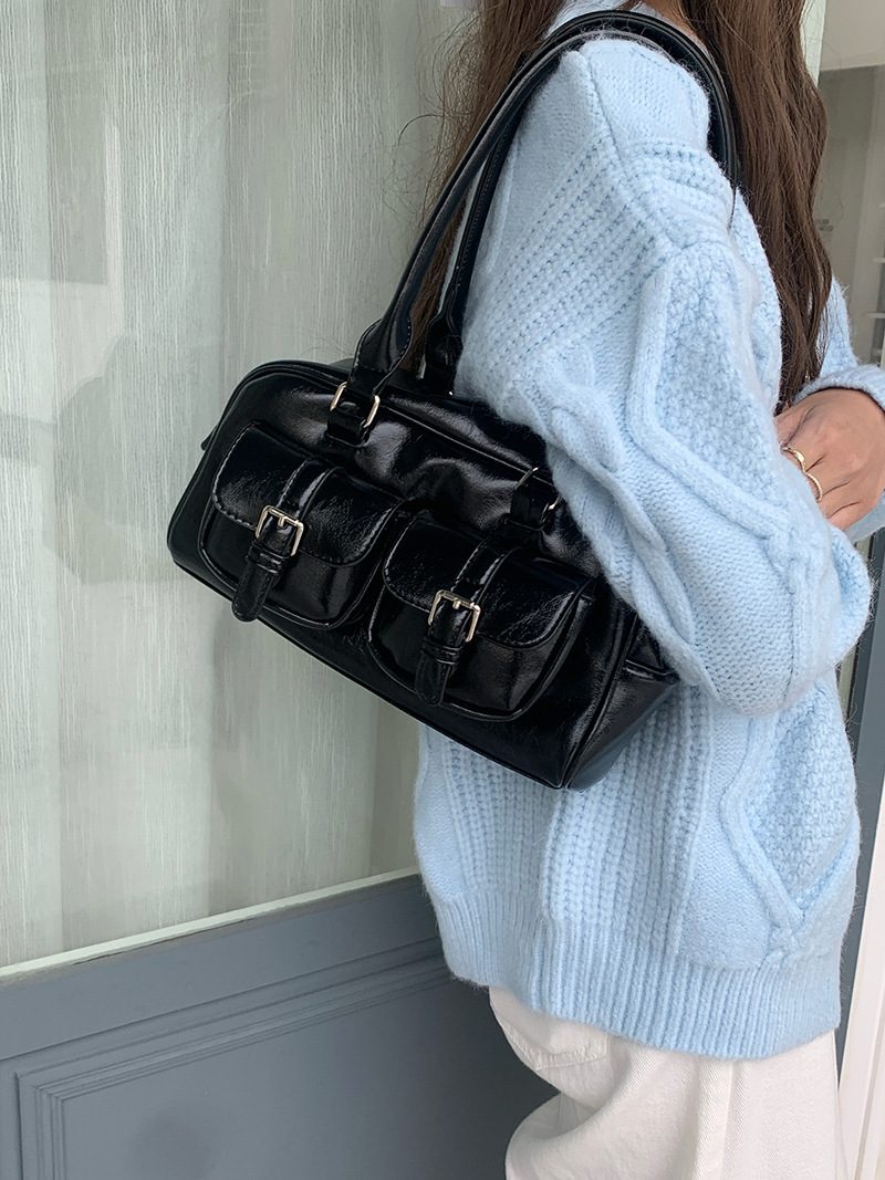 Women's Retro Bowling Top-Handle Shoulder Bag view 5