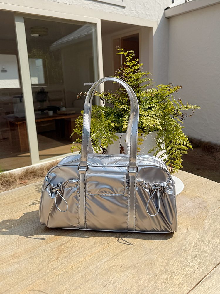 Women's Nylon Pillow Shoulder Tote Bag view 6