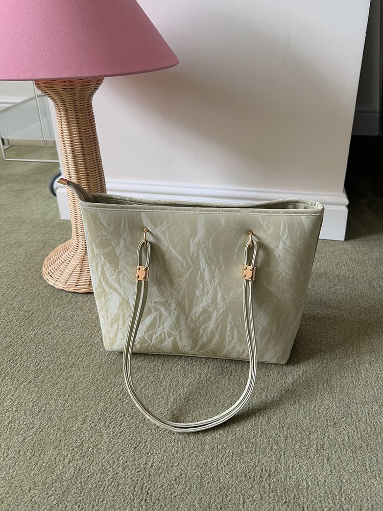 Tas Tote Besar Kanvas Bahu Wanita view 3