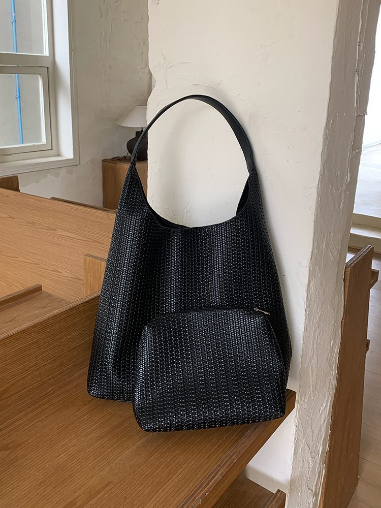 Women's Soft Leather Large Shoulder Tote Bag view 6